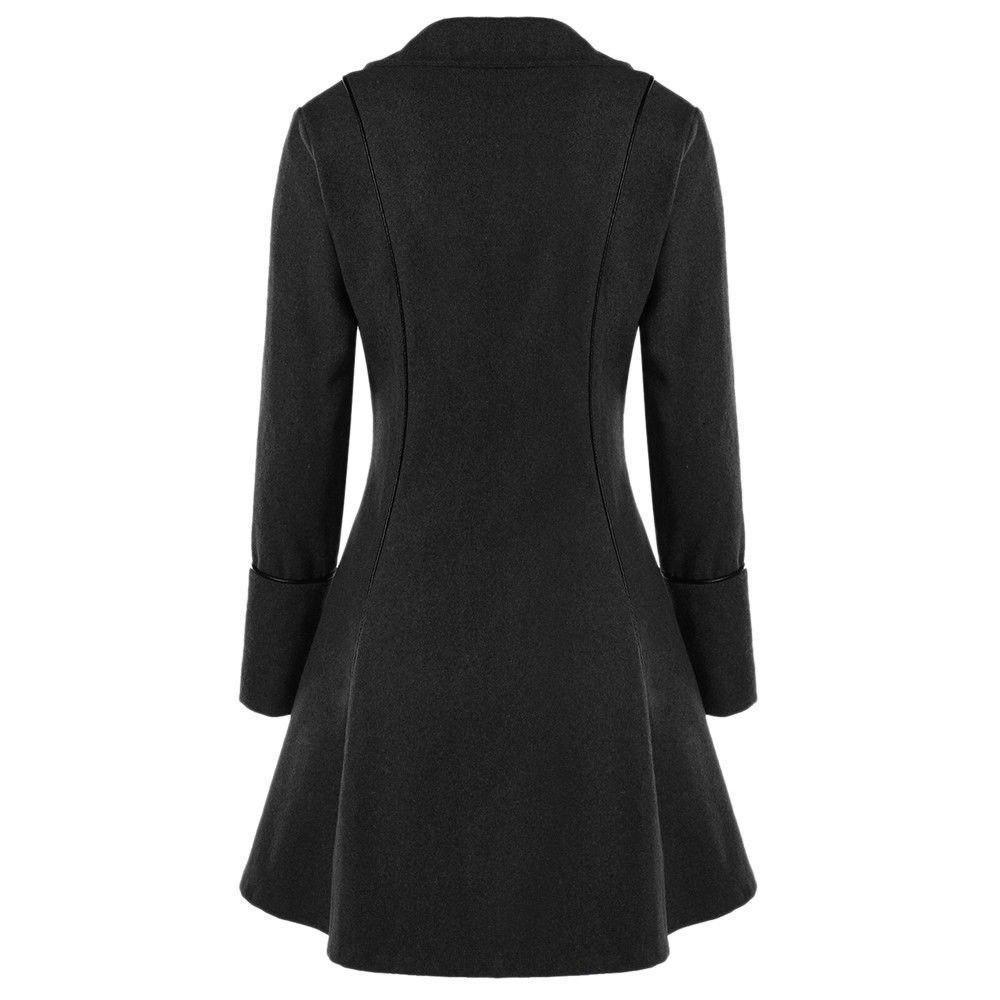 Elegant Gothic Victorian tailored coat