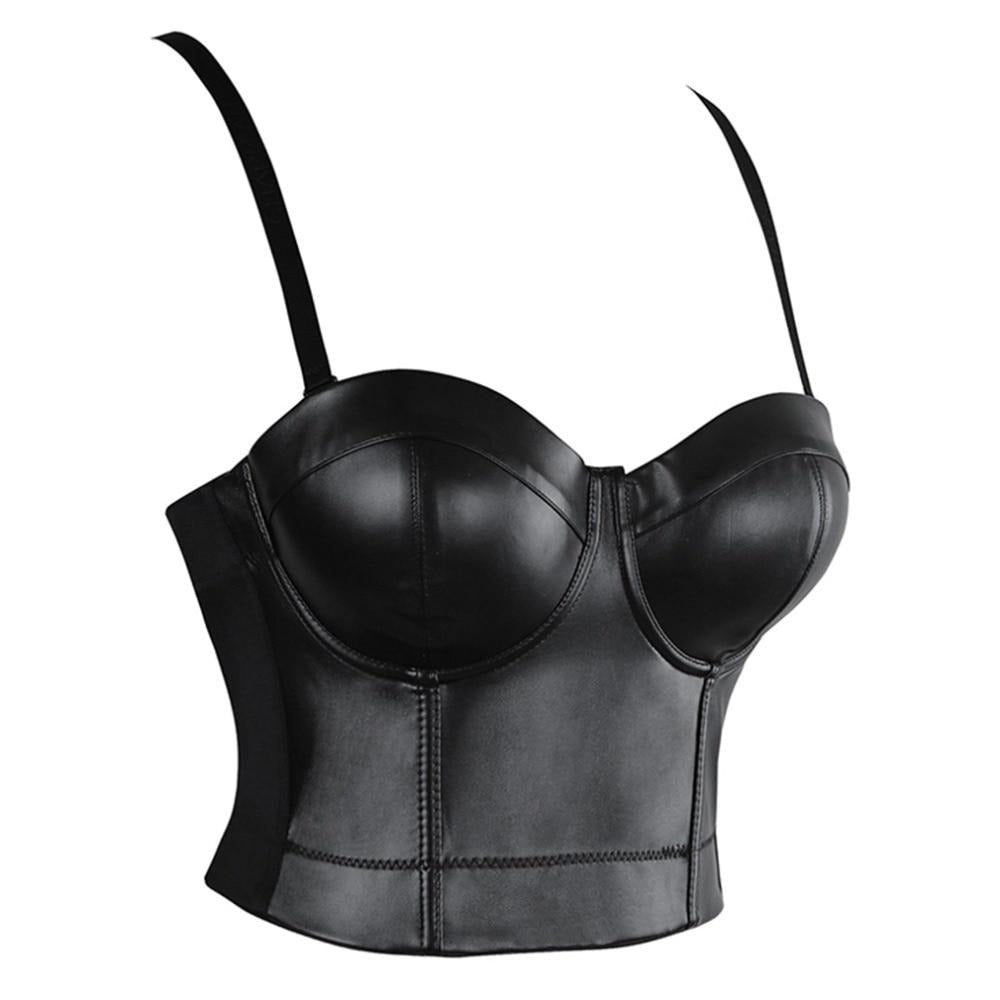 Women's sexy navel-baring vest bra top with chest wrap design