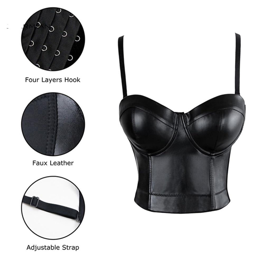 Women's sexy navel-baring vest bra top with chest wrap design