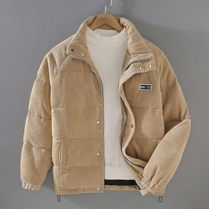 Men's retro jacket cold-resistant loose fit