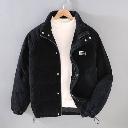 Men's retro jacket cold-resistant loose fit