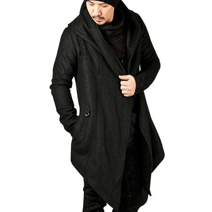 Men's stylish hooded cardigan jacket